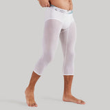 Seamless Men's Tights, Ice Silk Thin Leggings