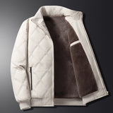 Men's Autumn and Winter Fleece Lined Coat