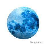 Green Film PVC Wall Sticker of Luminous Moon