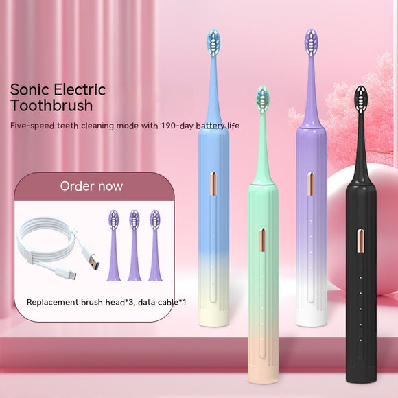 Magnetic Suspension, USB Charging Level 7 Waterproof, Super Electric Toothbrush