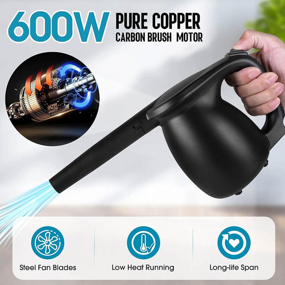 Household Multi-function Computer Keyboard Dust Blower, Handheld Portable High-power Car Dust Blower