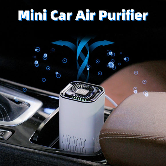 Air Purifier, Portable Negative Ion Generator, Remove Formaldehyde Dust Smoke, Air Freshen Washer for Home Car