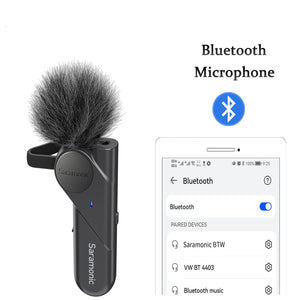 Bluetooth Wireless Collar Clip Microphone