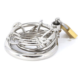 Stainless Steel Chastity Device for Men