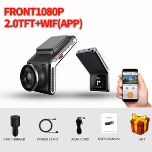 2K Dash Cam, WiFi Car Camera