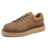 Suede Retro Workwear Shoes for Men