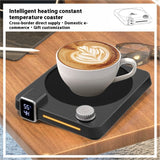 Instant Hot Timing Thermal Cup Pad, Coffee Heating Coaster, Kitchen Gadgets