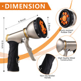 Home Fashion Simple 9 Function, Garden Hose Spray Gun