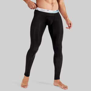 Seamless Men's Tights, Ice Silk Thin Leggings