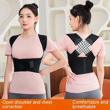 Unisex Anti-Humpback Chest Lift Brace, Posture Corrector