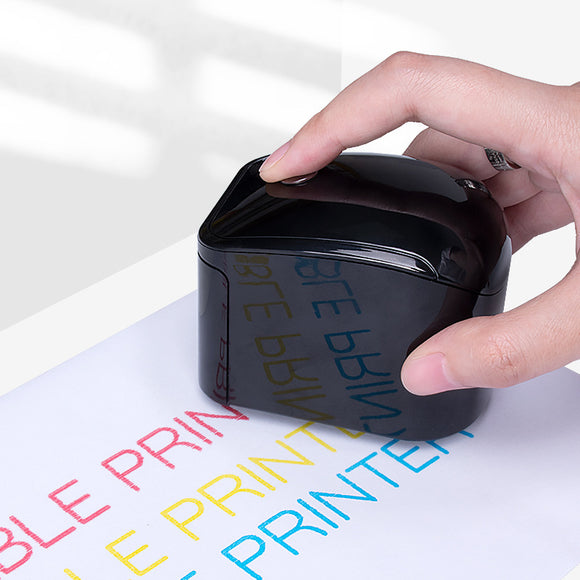 Handheld Portable Inkjet DIY Label Mini Printer