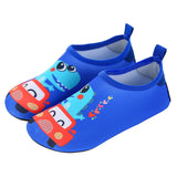 Kids' Snorkeling Beach Shoes, Children's PU Slip-on Boots