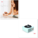 Wireless Mini Portable Retro Phonograph, Bluetooth Speaker