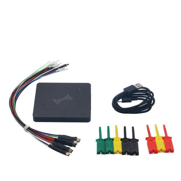 DSlogic Plus Logic Analyzer, 50M Bandwidth Sampling 16 Channel Signal Clips