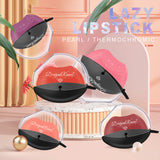 Lazy Lips Pearlescent Glitter Lipstick, Fade-proof, Warm, and Moisturizing Lipstick