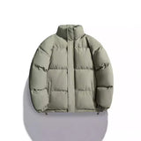 Couple Down Graphene Warm Quilted Pullover, Loose Cotton-padded Tide Jacket