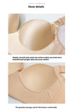 Women's Glossy Surface without a Scratch, Plus Size Wireless Body Shaping Brassiere