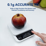 Smart Kitchen Device, Food Calories, Cook Bake Digital Scale with Nutrition Calculator App