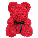 Rose Bear Eternal Creative Ornaments, Valentine's Day, Birthday, Teacher's Day Gift Idea