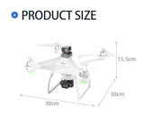 Laser Obstacle Avoidance, 4K HD Three-axis Mechanical Gimbal, Dual GPS Quadcopter