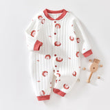 Baby Warm Jumpsuit Autumn and Winter Quilted Clothes