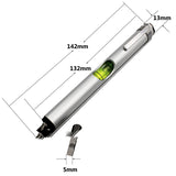 Pen-shaped or Pen-type Spirit Level with Magnetic Screwdriver