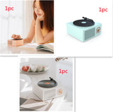 Wireless Mini Portable Retro Phonograph, Bluetooth Speaker