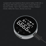 Distance Measuring Instrument, Electronic Measuring Ruler Tape, HD Digital LCD, High Precision Electronic Calculating Tool