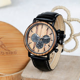 Multi-functional Cross-border Literary Young Men's Wooden Luminous Watch