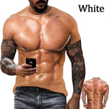 Summer Fashion Muscular Man, 3D Digital Print T-shirt