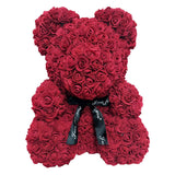 Rose Bear Eternal Creative Ornaments, Valentine's Day, Birthday, Teacher's Day Gift Idea