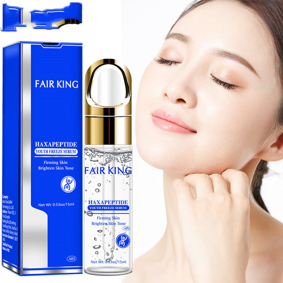 Fair King Hexa-peptide Youth Frozen Essence Beauty Serum for Firming Skin Tone