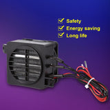 220V 300W PTC Heater with Fan, Electric Ceramic Thermostatic Air Heating Instrument