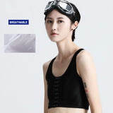 Breast Binder Vest Tomboy Slim Corset Bra Undershirt Flatten Chest Shapers Casual Comfort Short Tops